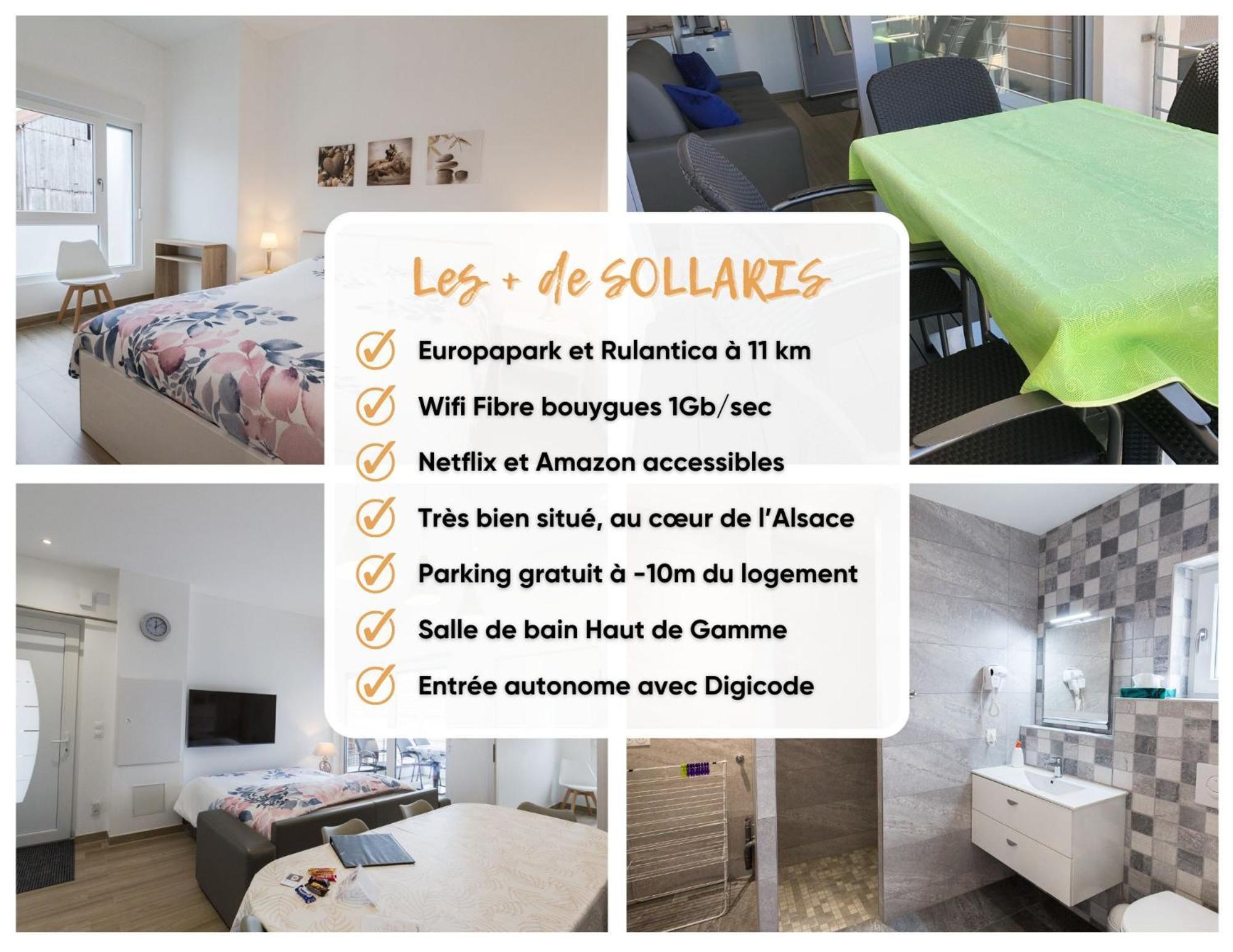 Sollaris 3p 1ère étage à 11km D'europa-park Appartement